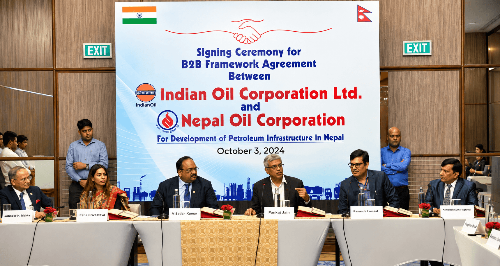 B2B Framework Agreement With IOC
